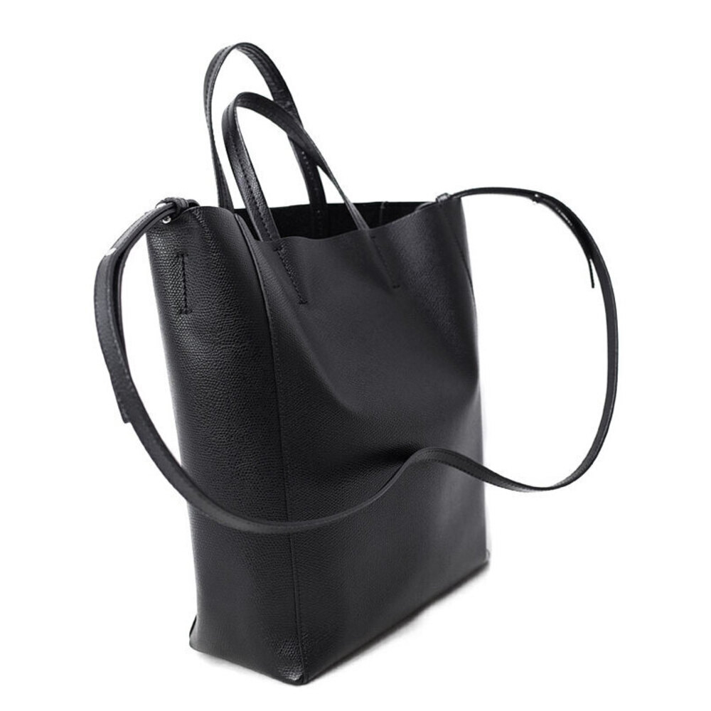 Celine Cabas Vertical 2way Crossbody Bag Grained Calf Leather - Picture 2 of 9